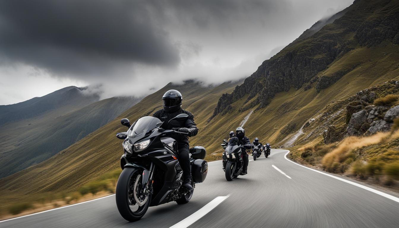 Porque motociclista usa preto?